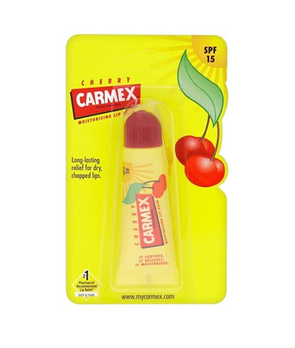 carmex moisturising lip balm cherry spf15 - 10g