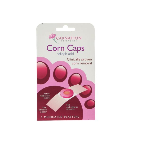 Carnation Corn Caps M197 – Wallet 5s  -  Callous Corns