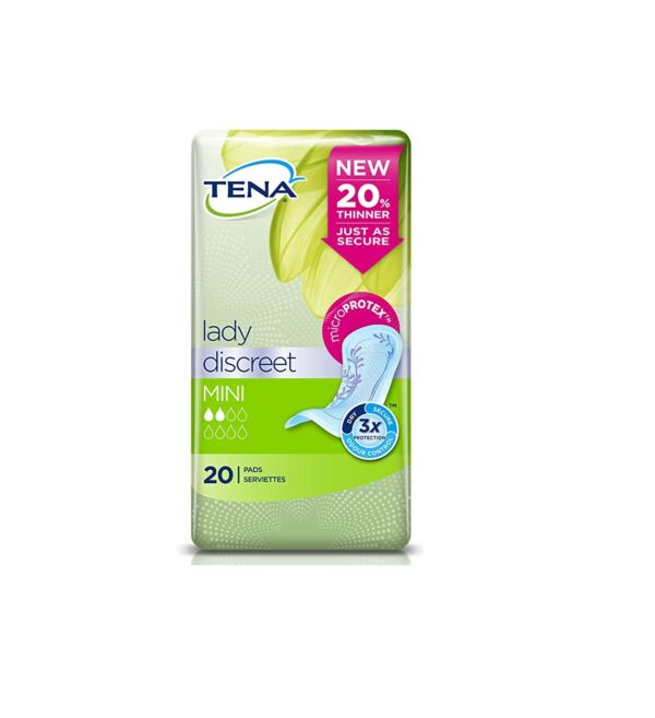TENA Lady Discreet Mini – 20 Pads  -  Female