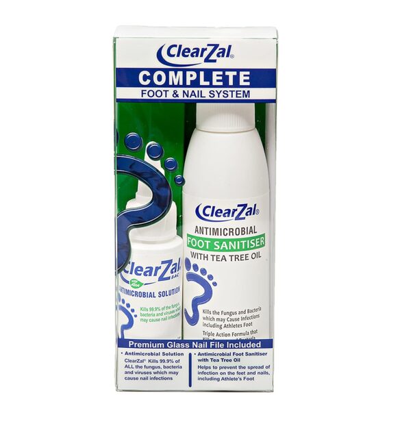 Clearzal Complete Foot And Nail System  -  Fungal Infections