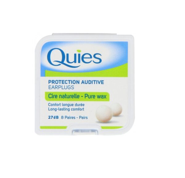 Quies Protection Auditive Earplugs – 8 Pairs  -  Ear Plugs