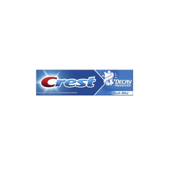 Crest Toothpaste Decay Prevention Fresh Mint – 100ml  -  £1 Range