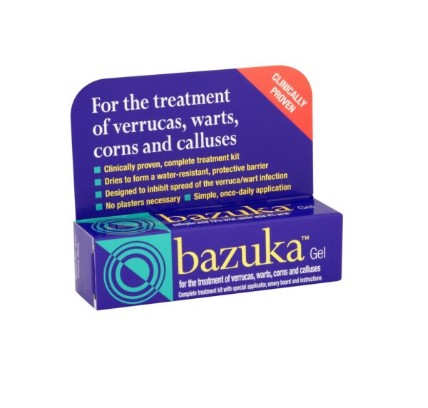 Bazuka Gel – 5g  -  Warts & Verrucas