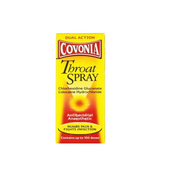 Covonia Throat Spray – 30ml  -  Coughs, Colds & Flu