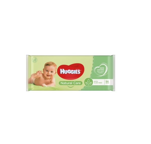 Huggies Baby Wipes Natural Care – 56 Wipes  -  Baby & Toddler