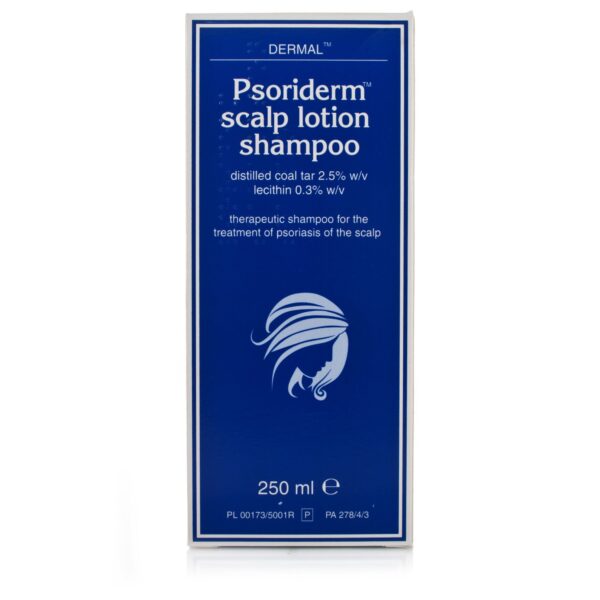 Psoriderm Scalp Lotion Shampoo – 250ml  -  Beauty