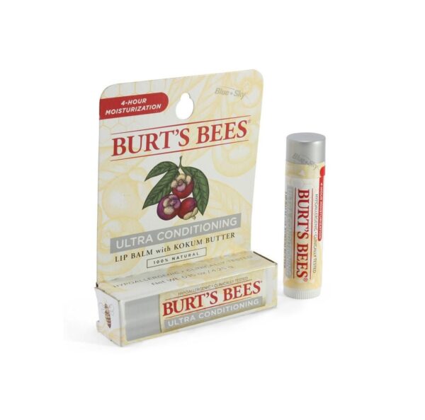 Burt’s Ultra Conditioning Lip Balm with Kokum Butter – 4.25g  -  Hands, Feet, Lips and Eyes
