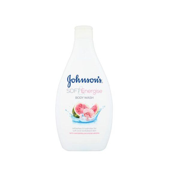 Johnson's Soft and Energise Bodywash Watermelon and Rose - 400ml