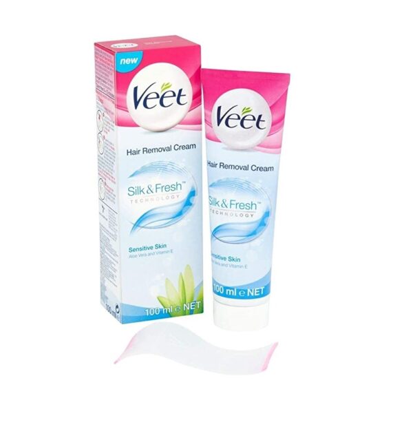 veet hair removal cream for sensitive skin - 100ml