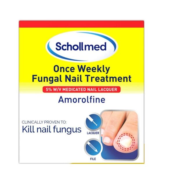Schollmed Once Weekly Fungal Nail Treatment – 5% w/v Nail Lacquer  -  Fungal Infections