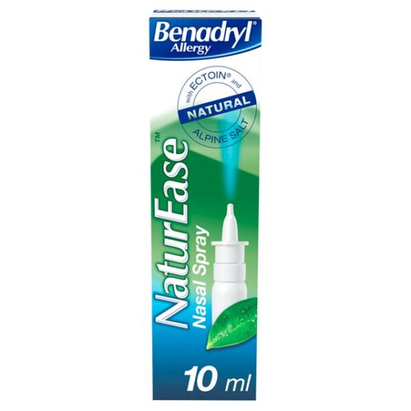 Benadryl NaturEase Nasal Spray – 10ml  -  Hayfever & Allergy