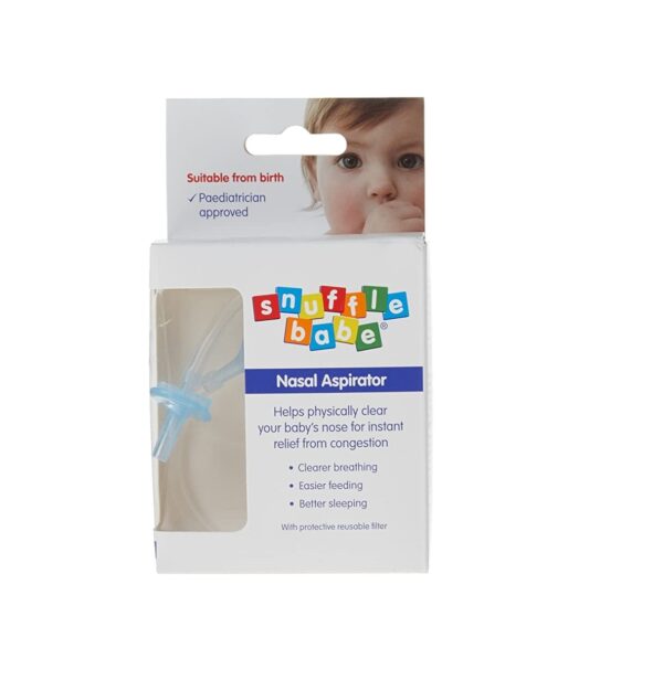 Snufflebabe Nasal Aspirator Boxed  -  Baby & Toddler