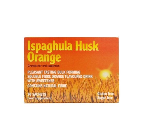 Ispaghula Husk Orange – 30 Sachets  -  Constipation