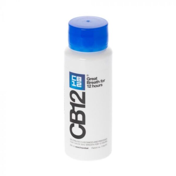 CB12 Safe Breath Oral Care Agent Mint/Menthol 250ml  -  Bad Breath