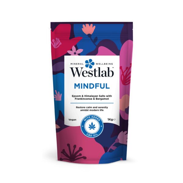 Westlab Bathing Salts Mindful – 1kg  -  Allergy Capsules & Tablets