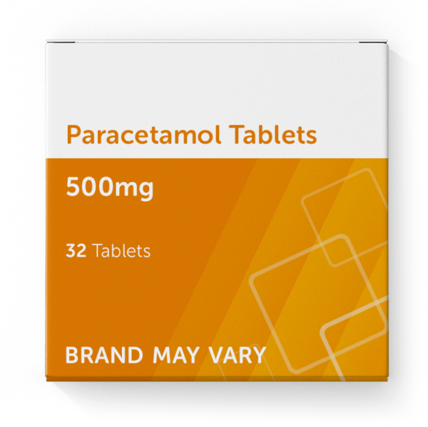 Paracetamol Tablets 500mg - 32 tablets