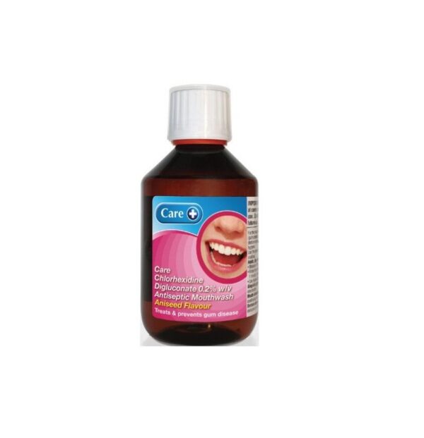 Care Antiseptic Mouthwash Aniseed Flavour – 300ml  -  Bad Breath