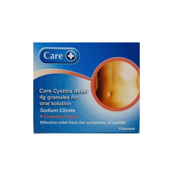 Care Cystitis Relief Oral Solution – 6 Sachets  -  Cystitis