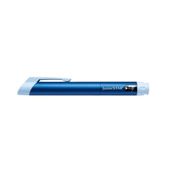 JuniorSTAR 3.0ml 0.5 Unit Insulin Pen – Blue  -  Diabetes Care