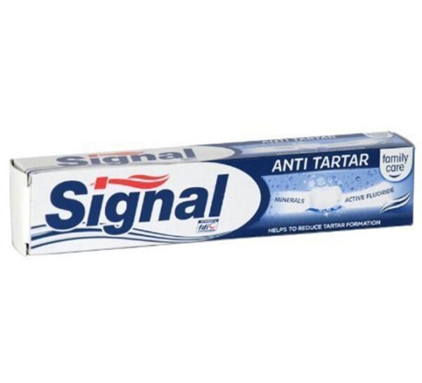 Signal Anti Tartar Toothpaste – 75ml  -  £1 Range