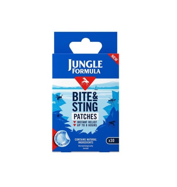 Jungle Formula Bite & Sting Relief Patches – 30 Patches  -  Bites & Sting Relief