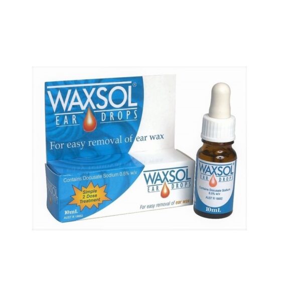 Waxsol Ear Drop Solution – 10ml  -  Ear Wax