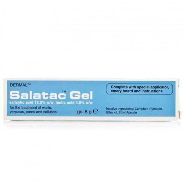 Salatac Gel Wart & Verucca Treatment – 8g  -  Verrucas