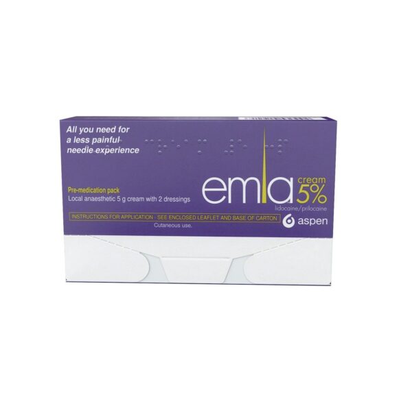 EMLA Cream 5% With Dressing - 5g