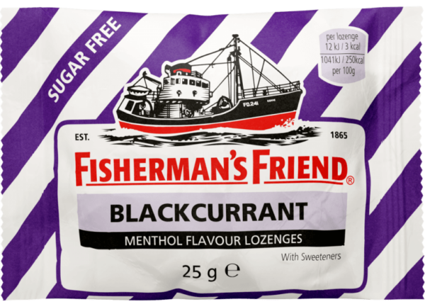 Fisherman's Friend Blackcurrant sugar free