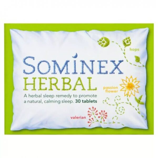 Sominex Herbal – 30 Tablets  -  Herbal