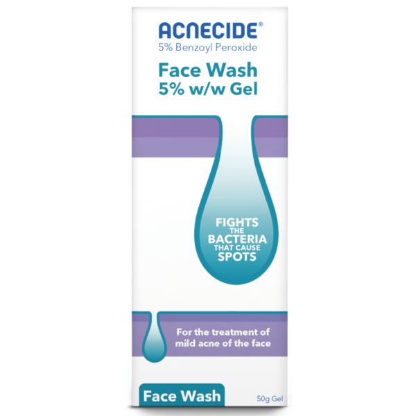 Acnecide Spot Treatment Wash 5% Gel – 50g  -  Acne