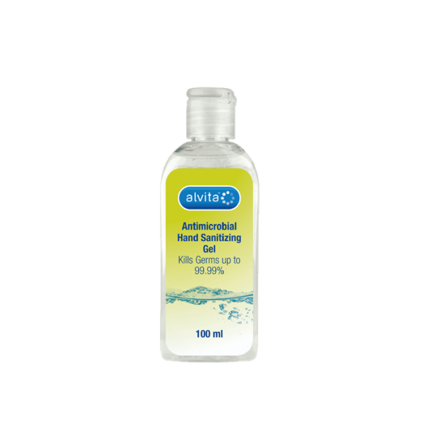 Alvita Anti-Bacterial Hand Gel – 100ml  -  Antibacterial