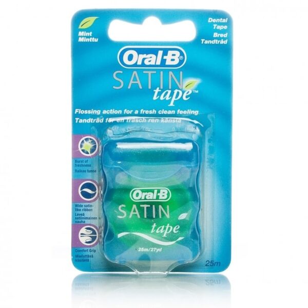 Oral-B Satintape Mint  -  Dental Floss