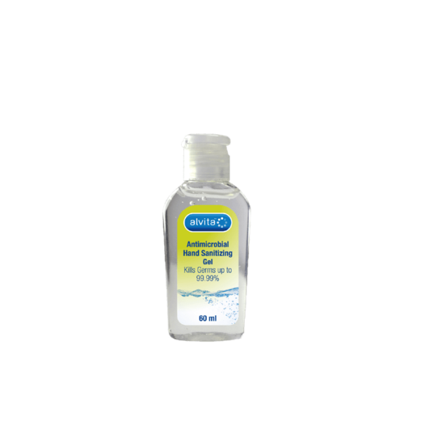Alvita Anti-Bacterial Hand Gel – 60ml  -  Antibacterial