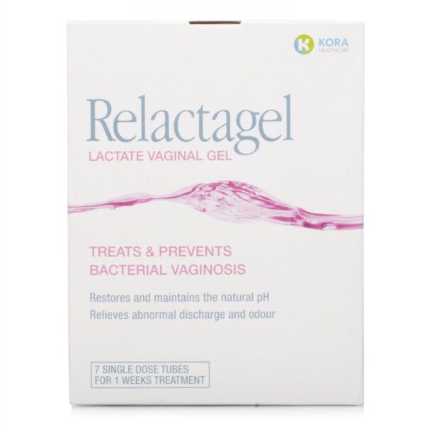 Relactagel Lactate Vaginal Gel 5ml x 7  -  Bacterial Vaginosis