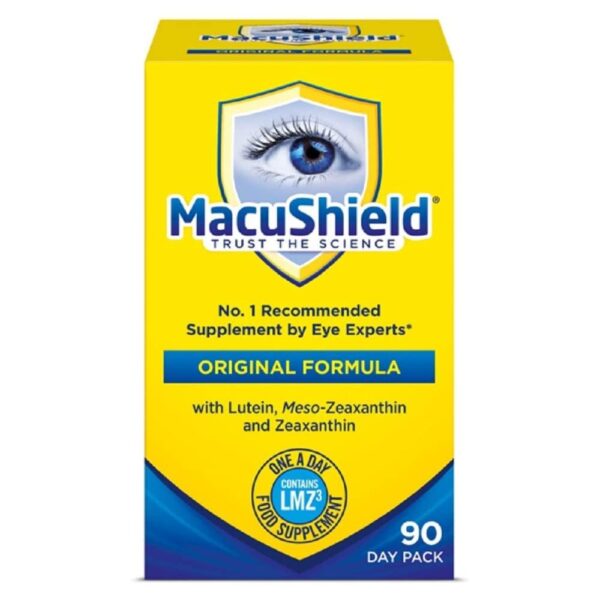 MacuShield Original – 90 Capsules  -  Eye Health