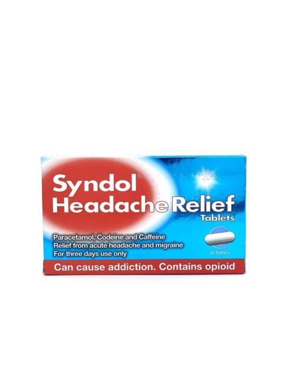Syndol Headache Tablets Pack of 30  -  Back Pain