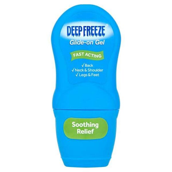 Deep Freeze Pain Relief Glide On Gel – 50g  -  Back Pain