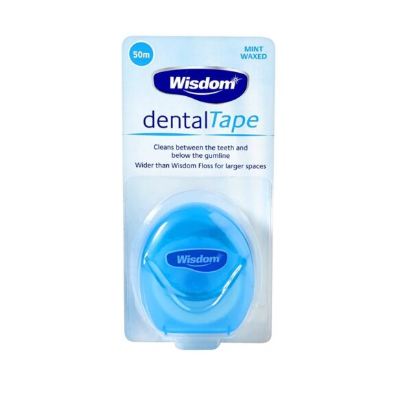 Wisdom Dental Tape – 50m  -  Dental Floss