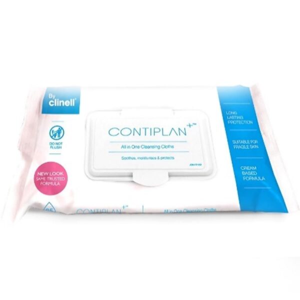 Clinell Contiplan All in One Cleansing Cloths - 25 Wipes