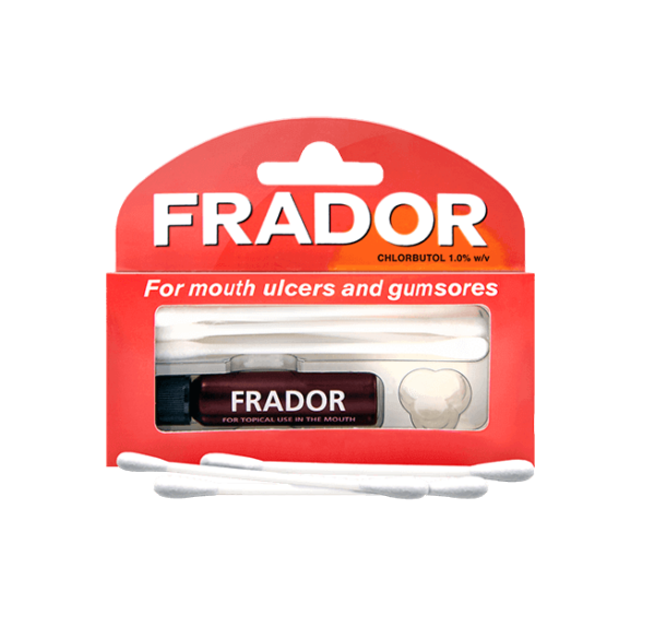 Frador Mouth Ulcer Tincture  -  Mouth Ulcers and Oral Pain