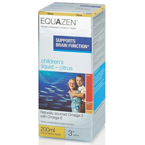 Equazen Eye Q Children’s Liquid Citrus – 200ml  -  Baby & Child Health