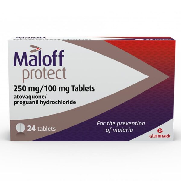 Maloff Protect 250mg/100mg – 24 Tablets  -  Anti Malaria