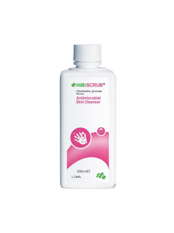 HiBiScrub Antibacterial Skin Cleanser – 500ml  -  Antibacterial, Antiseptics & Anaesthetics