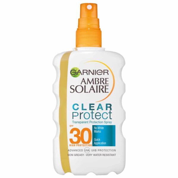 Ambre Solaire Clear Protection Sun Spray SPF30 – 200ml  -  Summer Essentials
