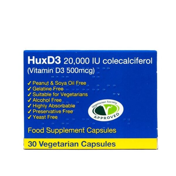 Hux-D3-20,000-IU-Colecalciferol-Vitamin-D3-30-capsules