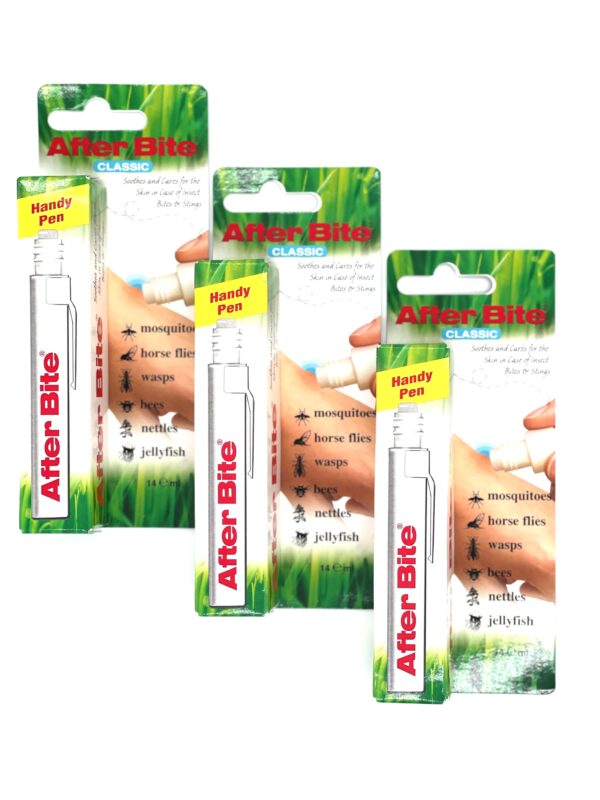 Afterbite Classic Bite & Sting Relief Handy Pen – 14ml (Pack Of 3)  -  Bites & Sting Relief