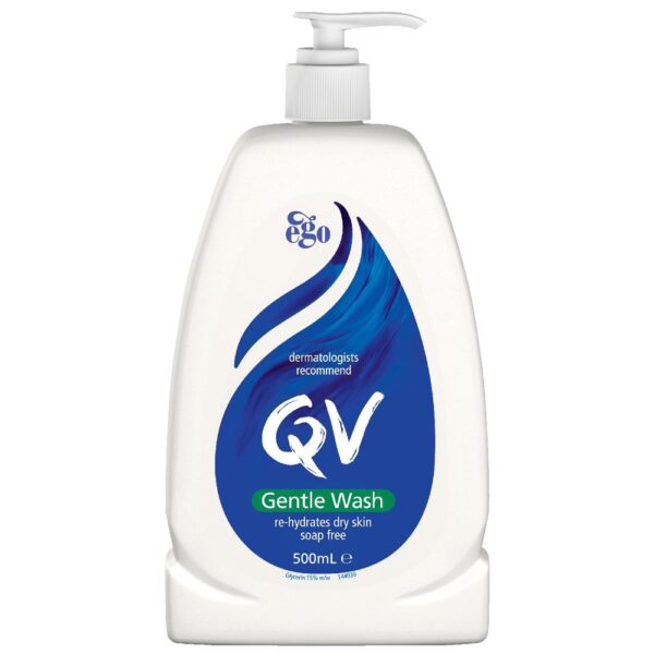 QV Gentle Wash – 500g  -  Dry Skin