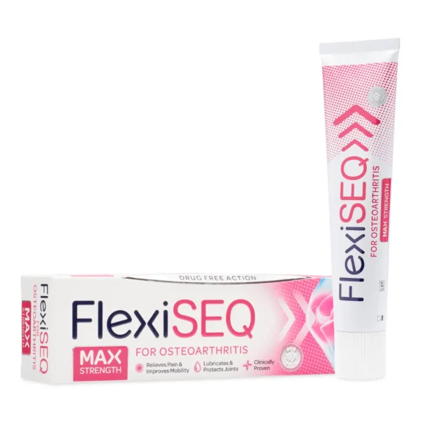 FlexiSEQ Max Strength (for Osteoarthritis) – 100g  -  Joint & Muscle Pain