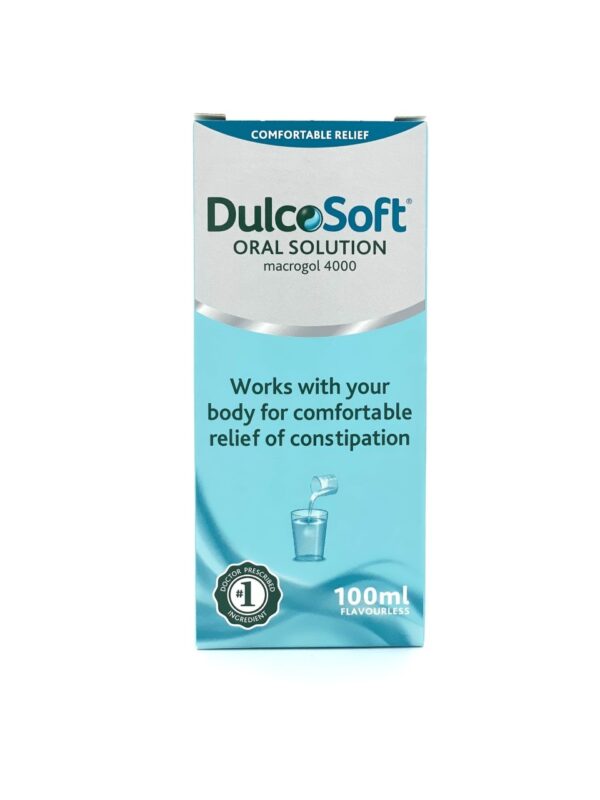 DulcoSoft Oral Solution Macrogol 4000 for Constipation – 100ml  -  Constipation